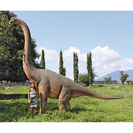 Design Toscano Jurassic-Sized Brachiosaurus Dinosaur Statue NE100055